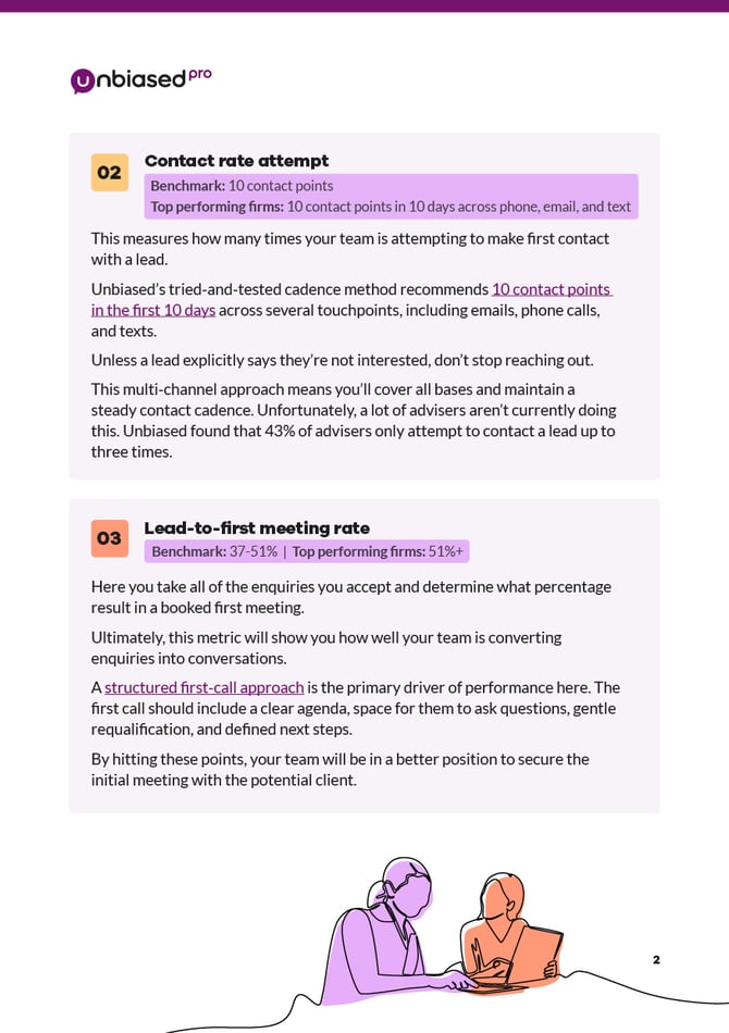 Key goals to track 2